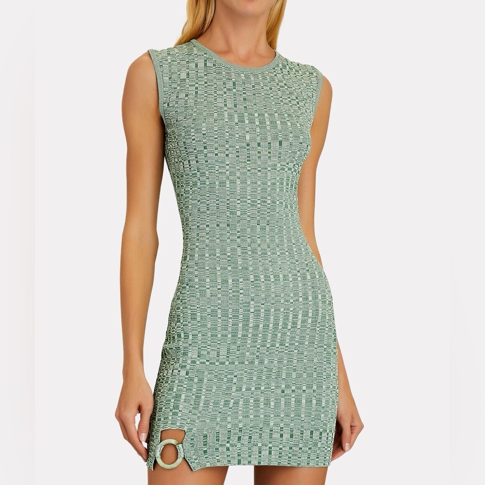 Aya Muse Marled Knit Mini Dress XS